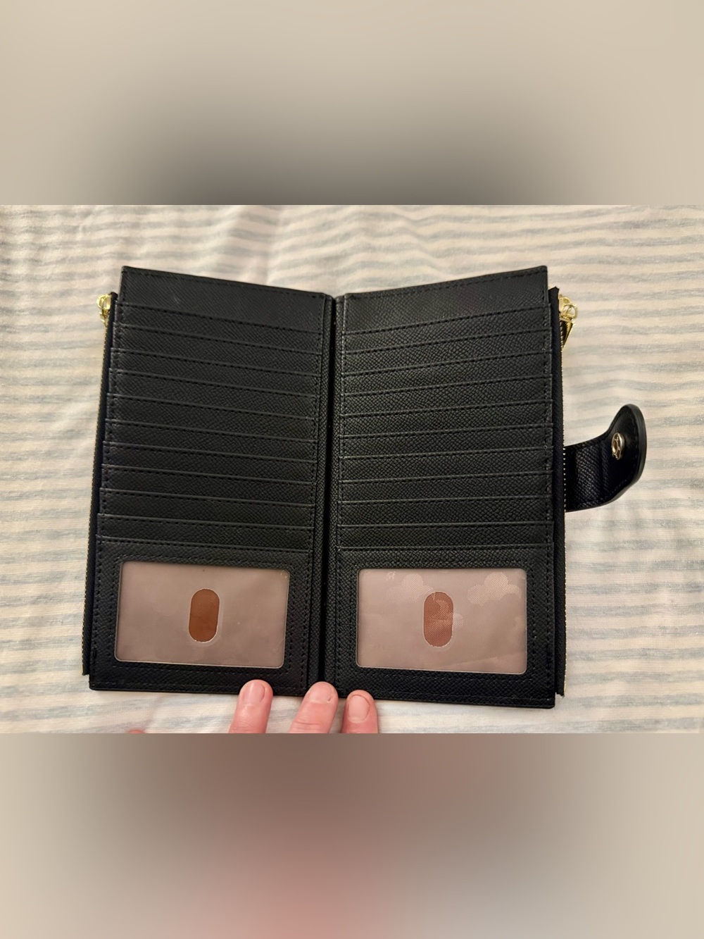 Leopard Print Wallet Clutch - Picture 4 of 10